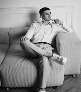 Миниатюра Мужчина Иван Сергеевич Лаврентьев Советский Фотография 